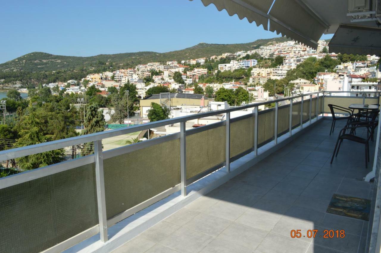 Katerina'S Sea View Apartment Kavála Luaran gambar