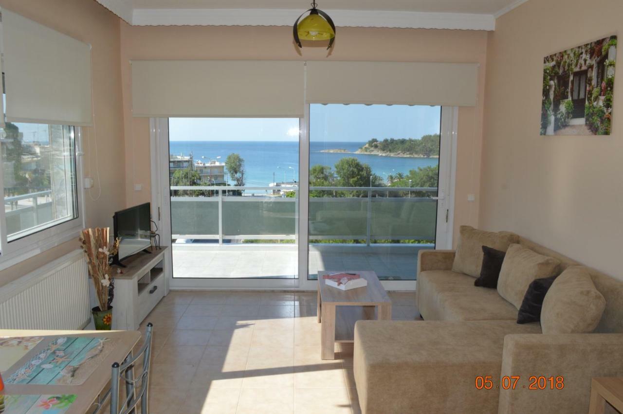 Katerina'S Sea View Apartment Kavála Luaran gambar